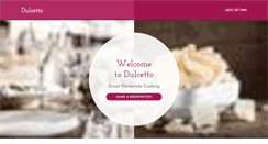 Desktop Screenshot of dulcetto.com